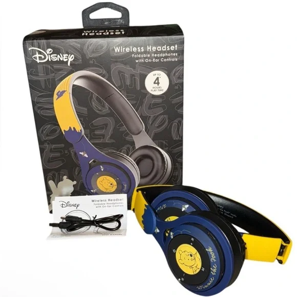 Winnie the Pooh Bluetooth Headphones NIB - Picture 2 of 4